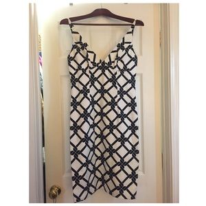 Vintage Milly Spaghetti Strap Sheath Dress